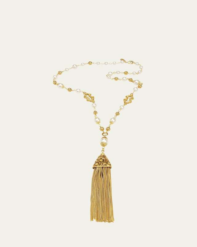 Chain Tassel Pendant Necklace